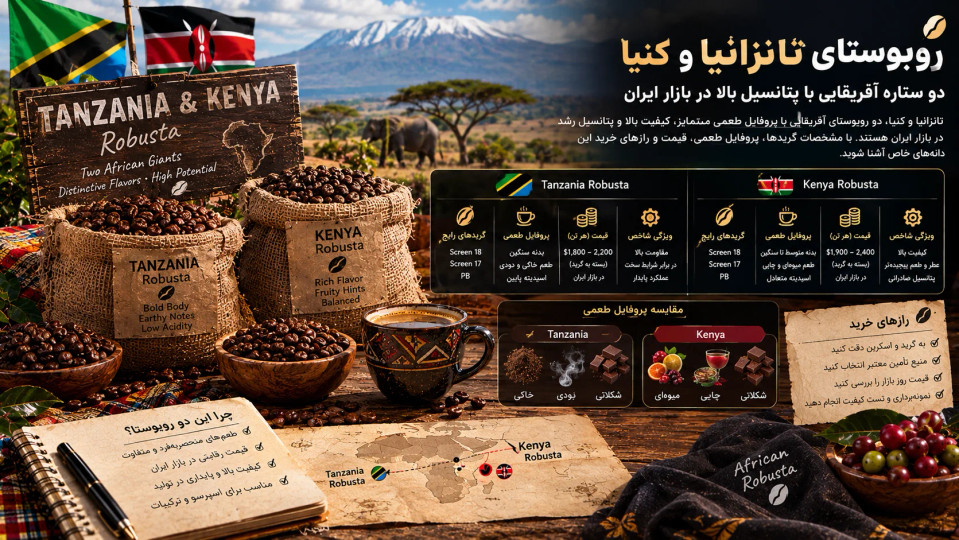 روبوستای تانزانیا و کنیا؛ روبوستاهای آفریقایی در بازار ایران