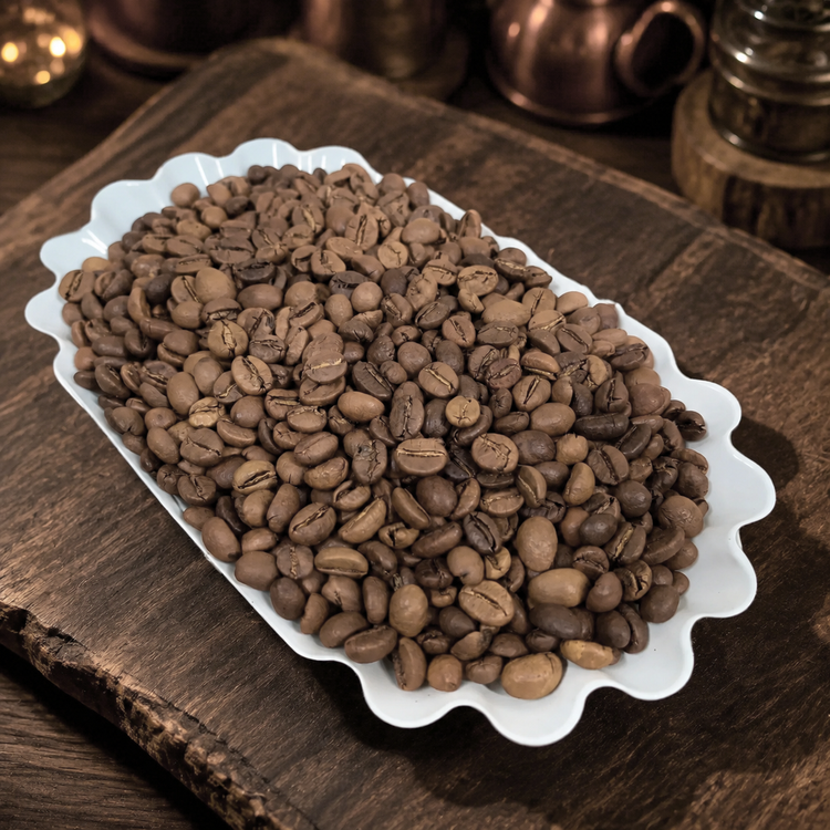 قهوه 50% عربیکا 50% روبوستا